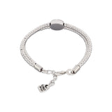 UNOde50 Ser Intuitiva Silver-Plated Bracelet - Medium