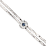 UNOde50 Ser Intuitiva Silver-Plated Bracelet - Medium