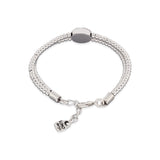 UNOde50 Ser Intuitiva Silver-Plated Bracelet - Medium