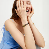 UNOde50 Ser Intuitiva Gold-Plated Bracelet - Medium