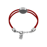 UNOde50 Ser Intuitiva Silver-Plated Bracelet - Medium