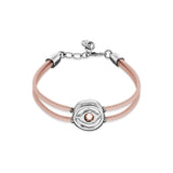 UNOde50 Ser Intuitiva Silver-Plated Bracelet - Medium