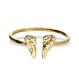 UNOde50 Ser Invencible Gold Angel Wing Bracelet - Medium