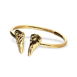 UNOde50 Ser Invencible Gold Angel Wing Bracelet - Medium