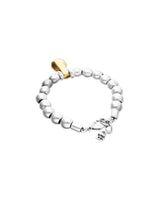 UNOde50 Two-Toned Ball Beaded Bracelet - Medium