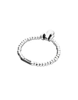 UNOde50 Small & Large Ball Beaded Elastic Bracelet - Medium