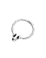 UNOde50 Small & Large Ball Beaded Elastic Bracelet - Medium