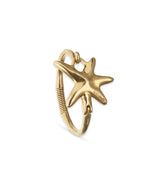 UNOde50 Gold-Plated Starfish Bangle Bracelet - Medium