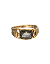 UNOde50 Presagio Gray Crystal Bangle Bracelet - Medium