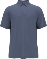 PGA Tour Mens Two-Color Micro Jacquard Short Sleeve Polo Shirt