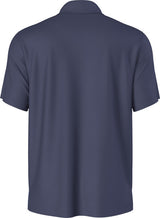 PGA Tour Mens Ombre Plaid Print Short Sleeve Golf Polo Shirt