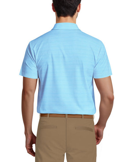 PGA Tour Mens Jaspe Airflux Short Sleeve Golf Polo Shirt