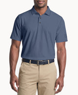 PGA Tour Mens Herringbone Jacquard Golf Short Sleeve Polo Shirt