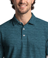 PGA Tour Mens Jaspe Airflux Golf Short Sleeve Polo Shirt