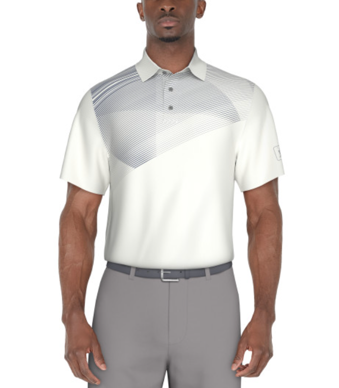 Mens white golf polo shirts cheap