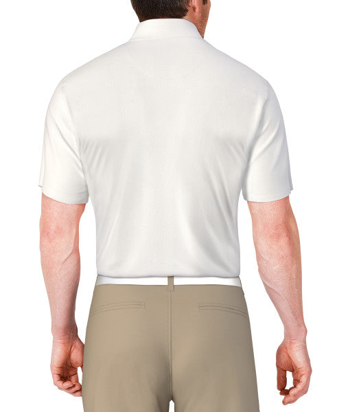 PGA Tour Mens Chest Stripe Golf Polo Short Sleeve Shirt