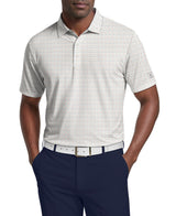 PGA Tour Mens Confetti Geo Print Golf Short Sleeve Polo Shirt