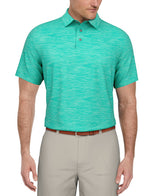 PGA Tour Mens Airflux Airflux Short Sleeve Polo Shirt