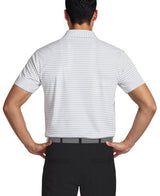 PGA Tour Mens Ombre Linear Short Sleeve Polo Shirt