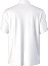 PGA Tour Mens Asymmetrical Novelty Print Golf Short Sleeve Polo Shirt