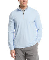 PGA Tour Mens Performance Cooling Golf Base Layer 1/4 Zip Long Sleeve Shirt