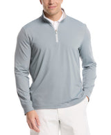 PGA Tour Mens Performance Cooling Golf Base Layer 1/4 Zip Long Sleeve Shirt