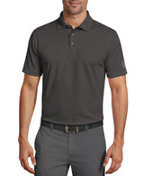 PGA Tour Mens Essential Geo Print Golf Short Sleeve Polo Shirt