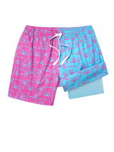 Chubbies Mens The Pacific Grids 5.5" Classic Lined Swim Trunks