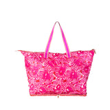 Lilly Pulitzer Strawberry Red Pride of Lilly Packable Tote Bag