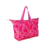 Lilly Pulitzer Strawberry Red Pride of Lilly Packable Tote Bag