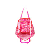 Lilly Pulitzer Strawberry Red Pride of Lilly Packable Tote Bag