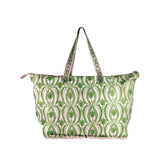 Lilly Pulitzer Textured Palm Stripe Packable Tote Bag