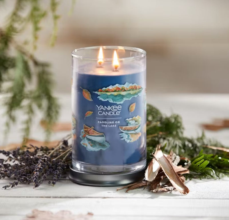 アロマグッズ yankee candle Yankee Candle Signature Large Tumbler Candle - Paddling On The