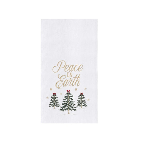 C&F Home Peace on Earth Forest Kitchen Towel