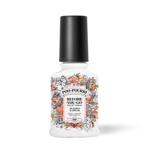 Poo-Pourri Before You Go Peaches & Cream Toilet Spray - 2 oz.