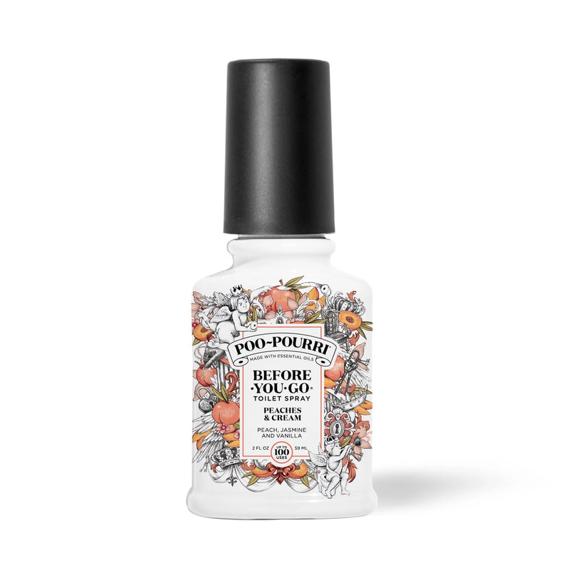 Poo-Pourri Before You Go Peaches & Cream Toilet Spray - 2 oz.