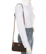 Dooney & Bourke Nylon Pouchette Crossbody Handbag