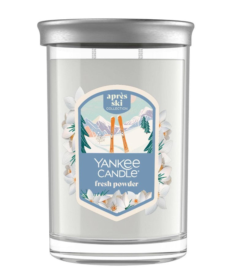 Yankee Candle Signature Large Tumbler Candle - Fresh Powder – ShopCGX