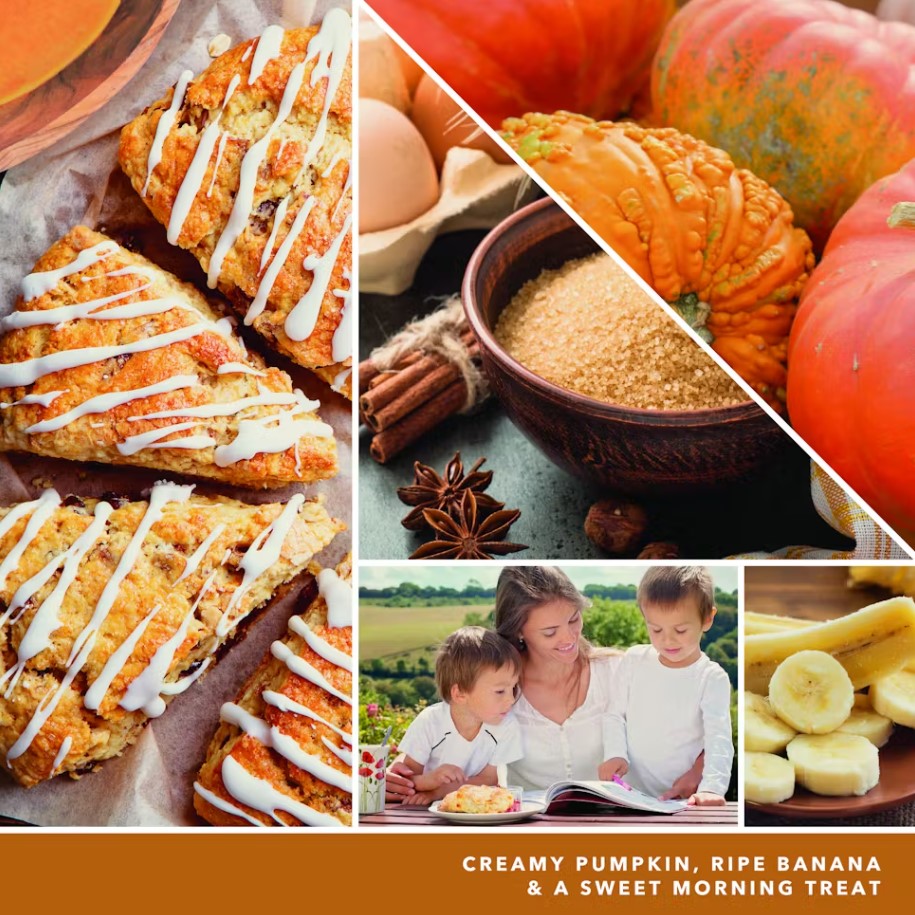 Yankee Candle Wax Melt Pack - Pumpkin Banana Scone