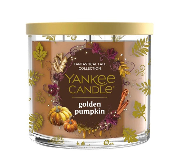 Yankee Candle 3-Wick Candle - Golden Pumpkin