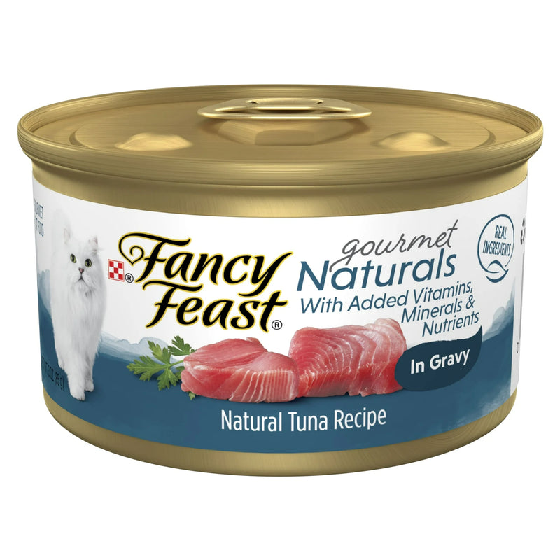 Purina Fancy Feast Gourmet Naturals Tuna Recipe Wet Cat Food - 3oz.