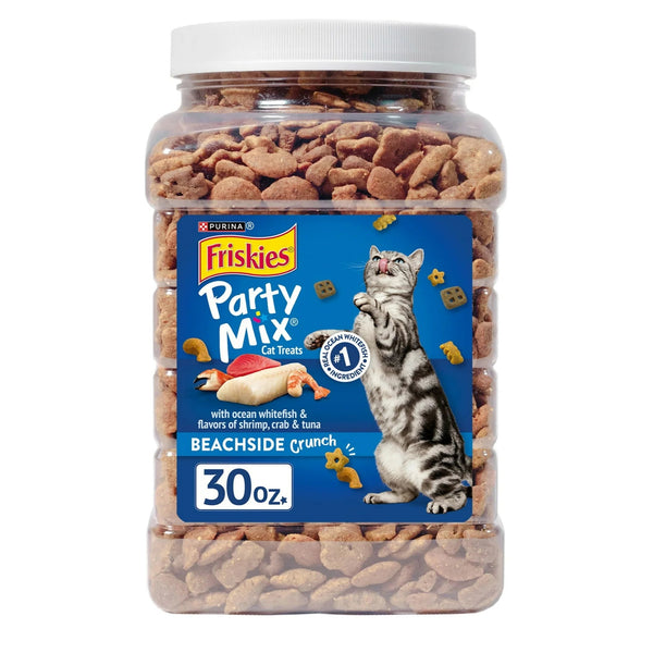 Purina Friskies Party Mix Beachside Crunch Cat Treats - 30 oz.