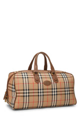 Burberry Haymarket Check Boston Medium Handbag