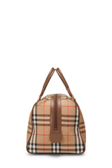 Burberry Haymarket Check Boston Medium Handbag