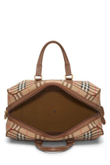Burberry Haymarket Check Boston Medium Handbag
