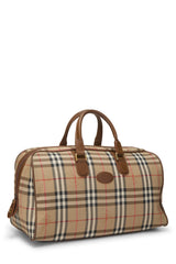 Burberry Haymarket Check Boston Handbag