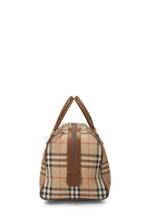 Burberry Haymarket Check Boston Handbag