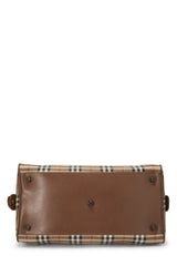 Burberry Haymarket Check Boston Handbag