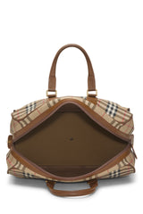 Burberry Haymarket Check Boston Handbag