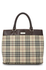 Burberry JP Medium Nylon Tote Handbag